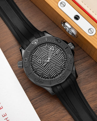 Black Black Omega Seamaster Diver 300M 210.92.44.20.01.003 | Grand Caliber Dallas, Texas