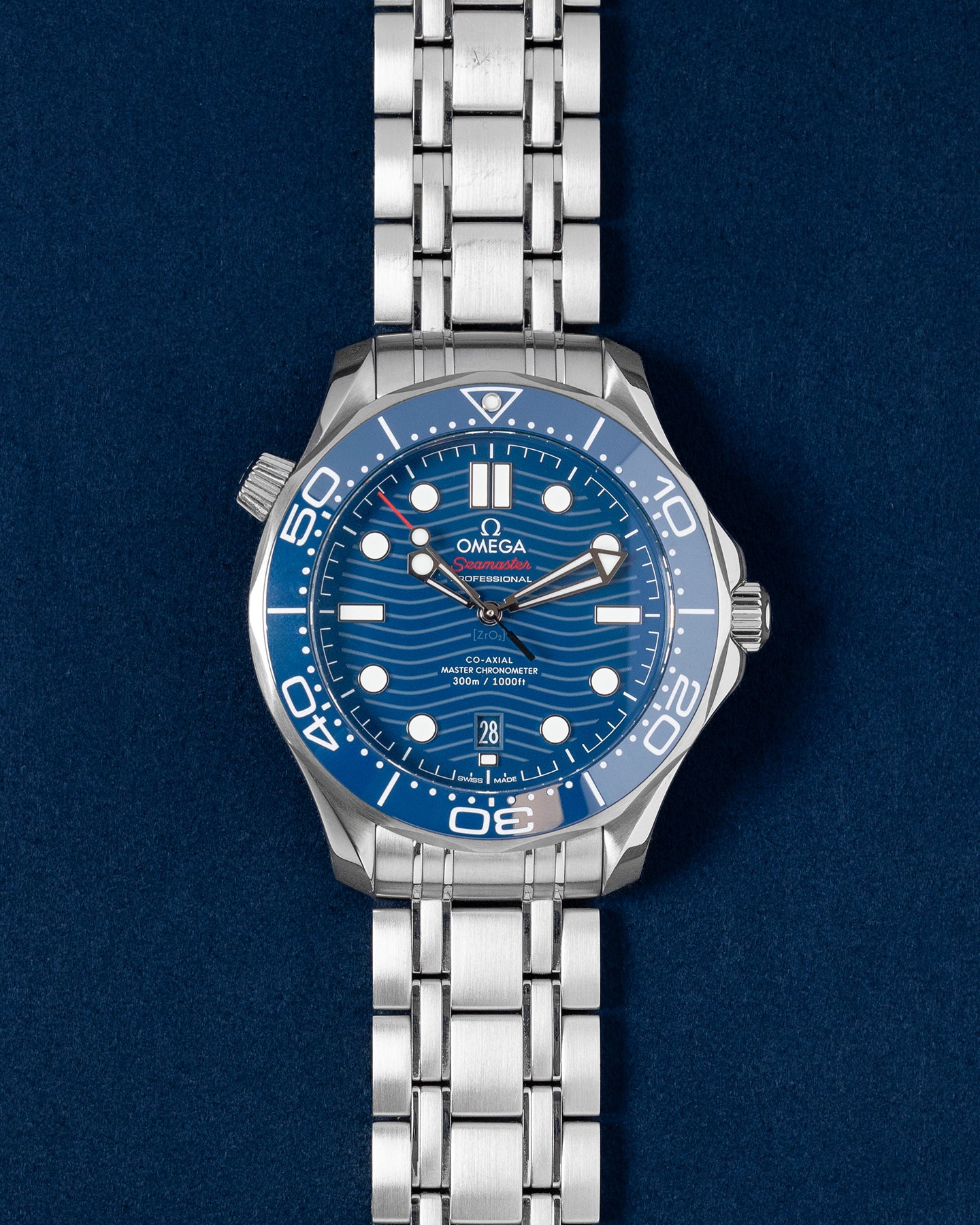 Blue 42mm Omega Seamaster Diver 300M 21030422003001 Watch | Grand Caliber