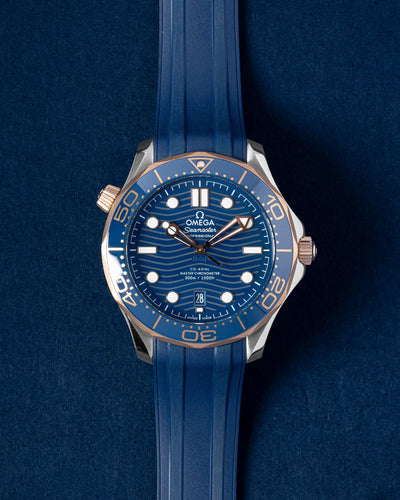 Blue Omega Seamaster Diver 300M 210.20.42.20.03.002 | Grand Caliber DFW Texas