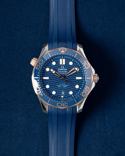 Blue Omega Seamaster Diver 300M 210.20.42.20.03.002 | Grand Caliber DFW Texas