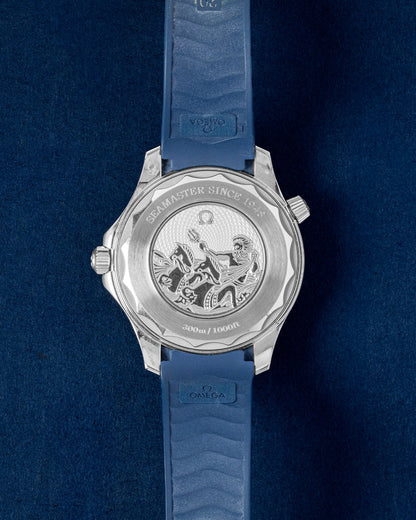 2023 Blue Omega Seamaster Diver 300M 210.32.42.20.03.002 | Grand Caliber Dallas, Texas