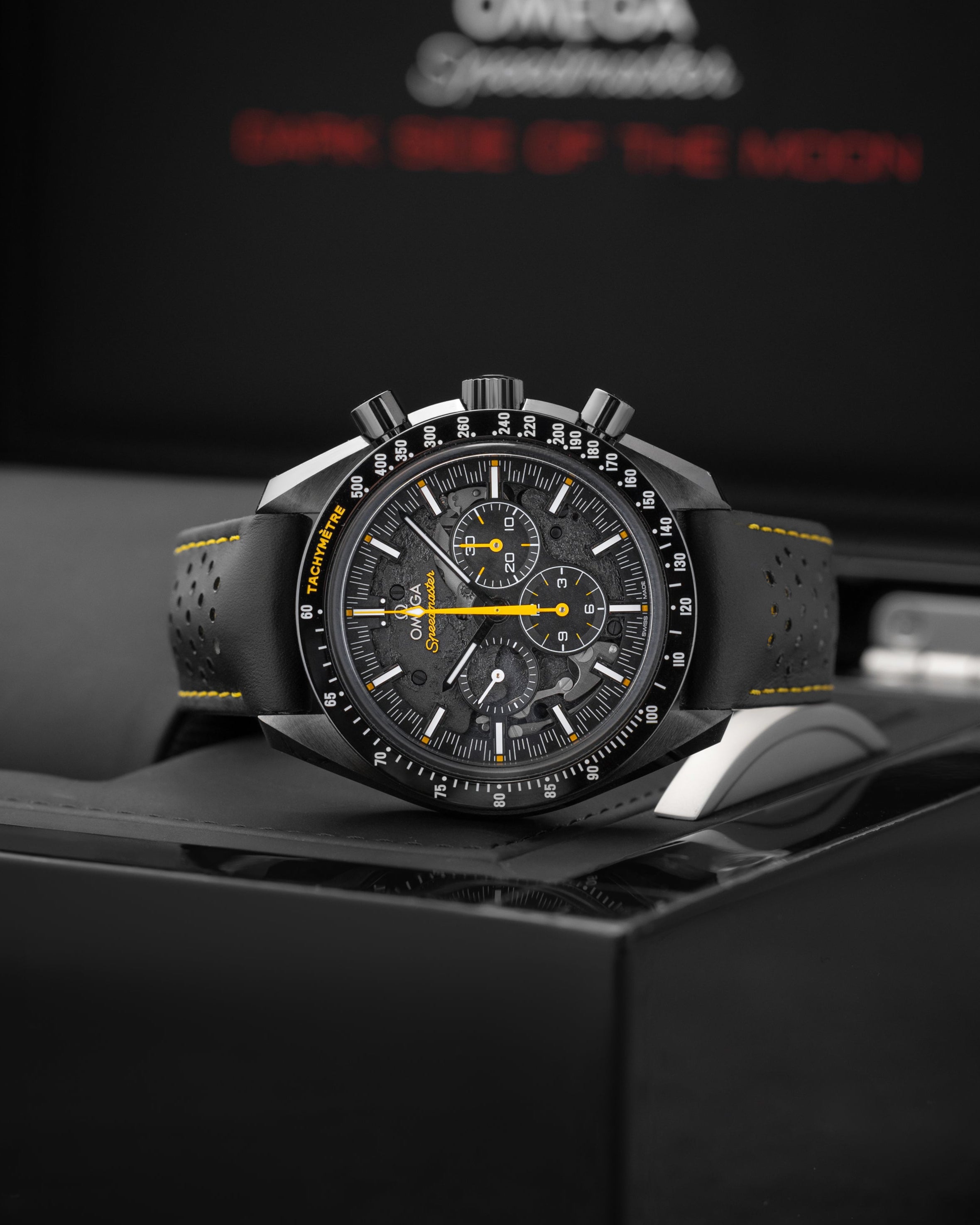 Omega Speed Master Dark Side of the Moon 310.92.44.50.01.001 at Grand Caliber | Dallas Omega 