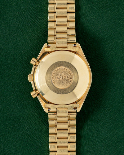 Vintage Yellow Gold Omega Speedmaster 39 175.0034 | Grand Caliber TX