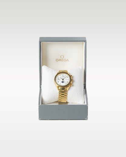 Vintage Yellow Gold Omega Speedmaster 39 175.0034 | Grand Caliber TX