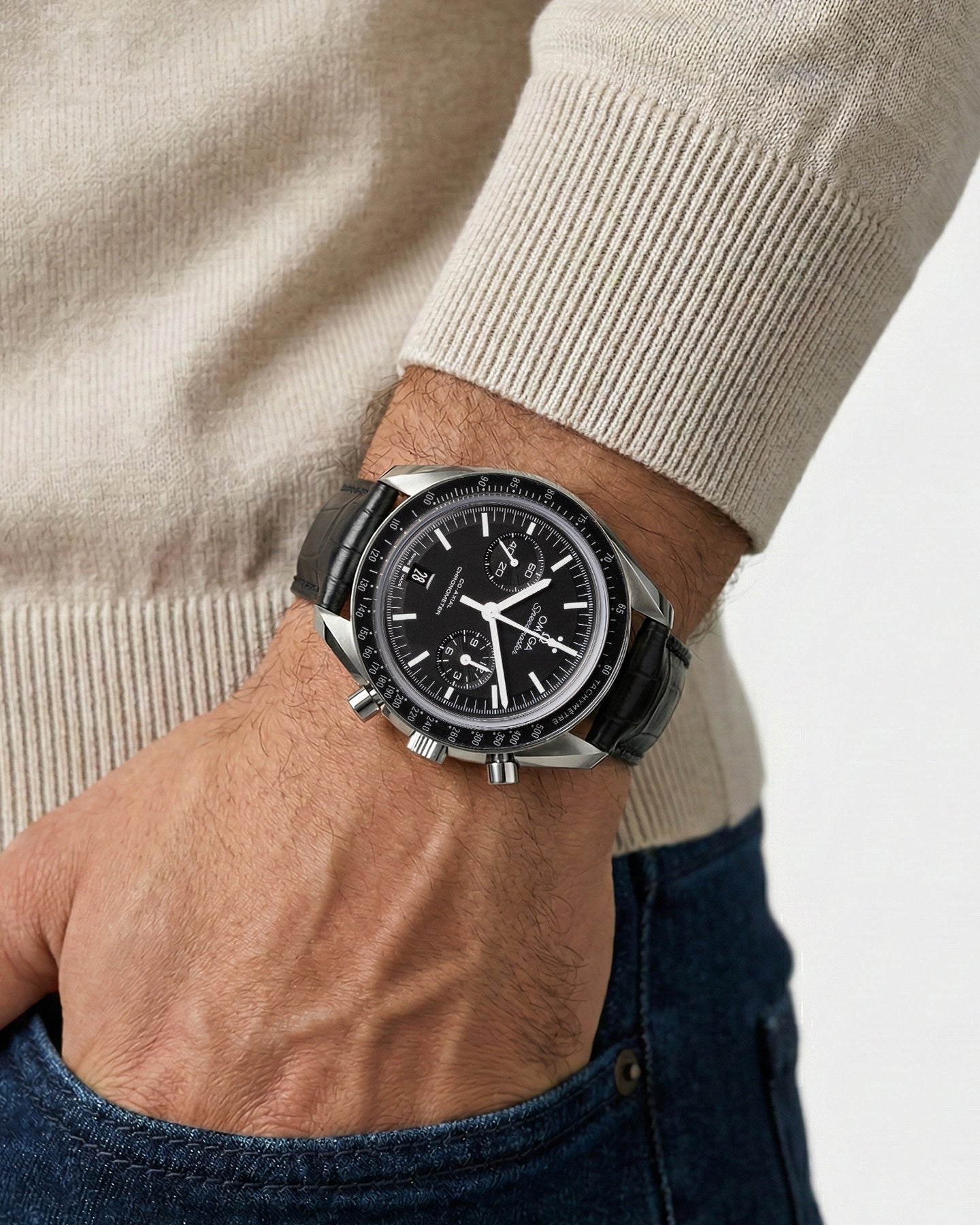 Omega Speedmaster Moonwatch Co-Axial Chronograph | Grand Caliber Watches