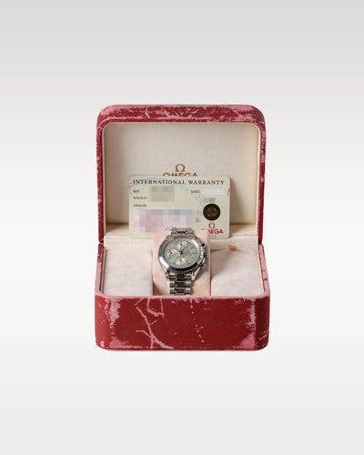 Silver Omega Speedmaster Day Date 3521.30.00 | Grand Caliber DFW