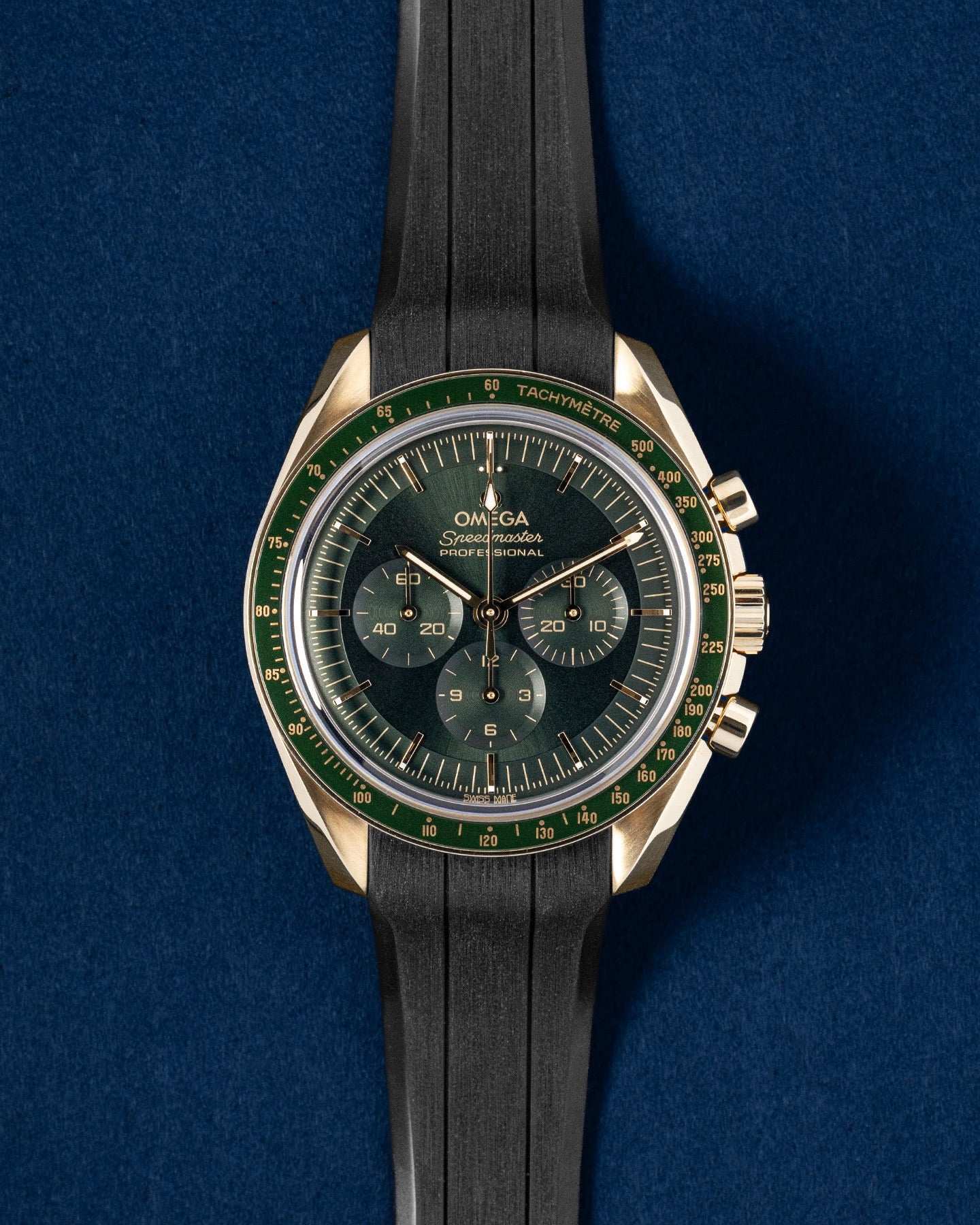 Moonshine Gold Omega Speedmaster Moonwatch Professional 310.63.42.50.10.001 | Grand Caliber DFW, Texas