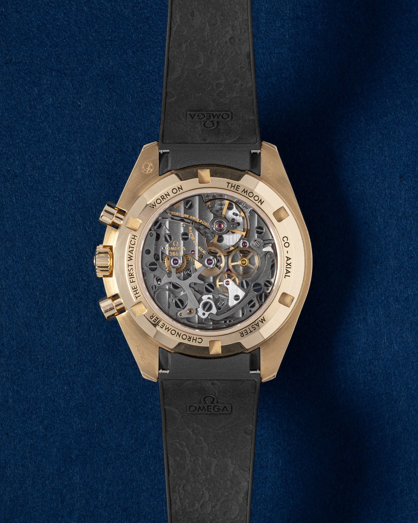 Moonshine Gold Omega Speedmaster Moonwatch Professional 310.63.42.50.10.001 | Grand Caliber DFW, Texas