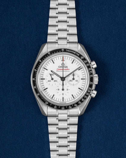 New Omega Speedmaster Moonwatch Professional White | Grand Caliber TX