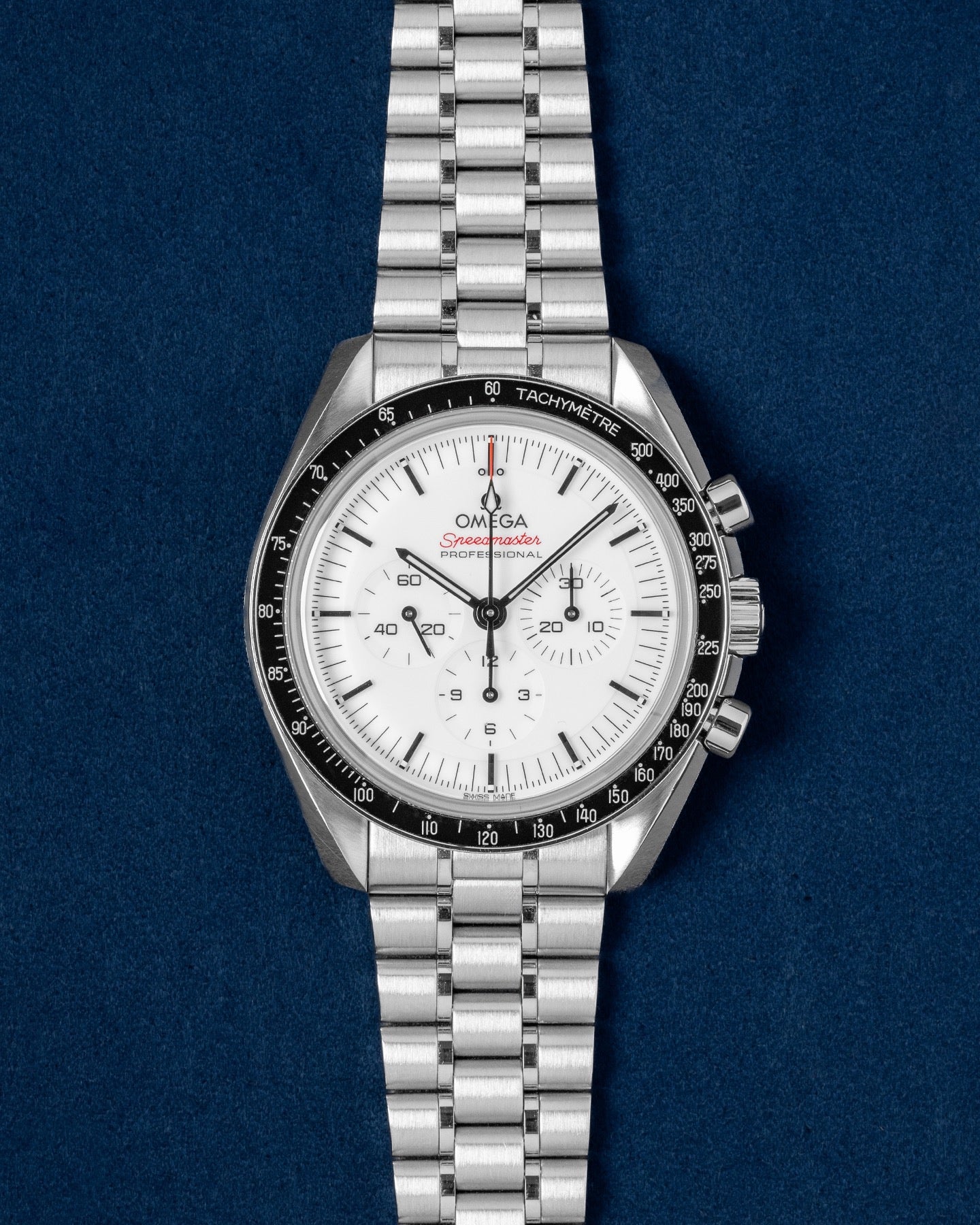 Omega Speedmaster Moonwatch Professional White 310.30.42.50.04.001 | Grand Caliber Dallas, Texas