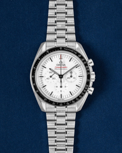 Omega Speedmaster Moonwatch Professional White 31030425004001 | Grand Caliber