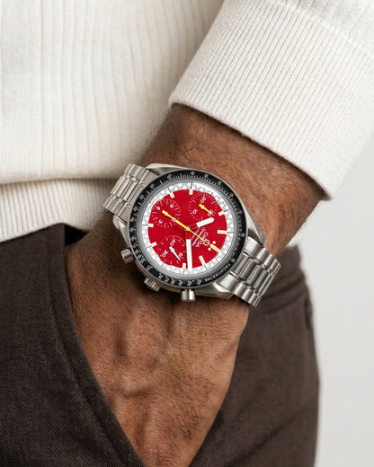 F1 x Omega Speedmaster Michael Schumacher 3810.61.41 | Grand Caliber