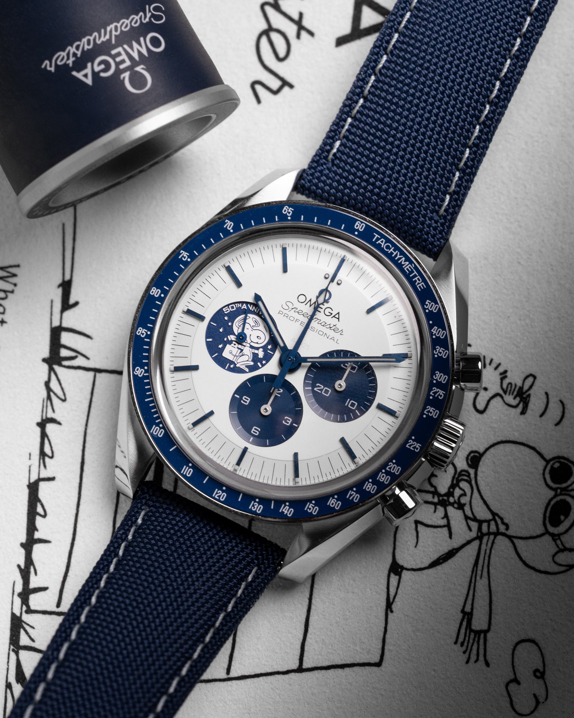 Omega Speedmaster 'Silver Snoopy Award' 31032425002001 – Grand Caliber