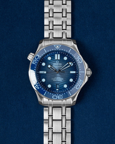 Omega Summer Blue Seamaster Diver 75th 21030422003003 | Grand Caliber TX