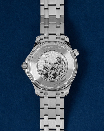 Omega Summer Blue Seamaster Diver 300m 75th 210.30.42.20.03.003