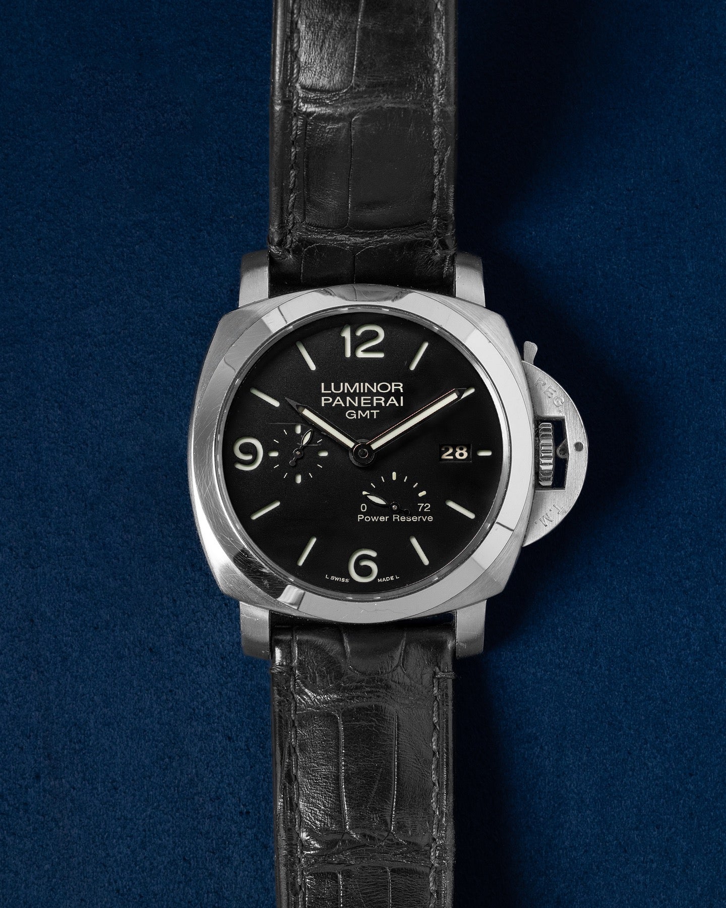 Panerai Luminor 1950 3 Days GMT Power Reserve PAM 00321 | Grand Caliber Dallas, Texas