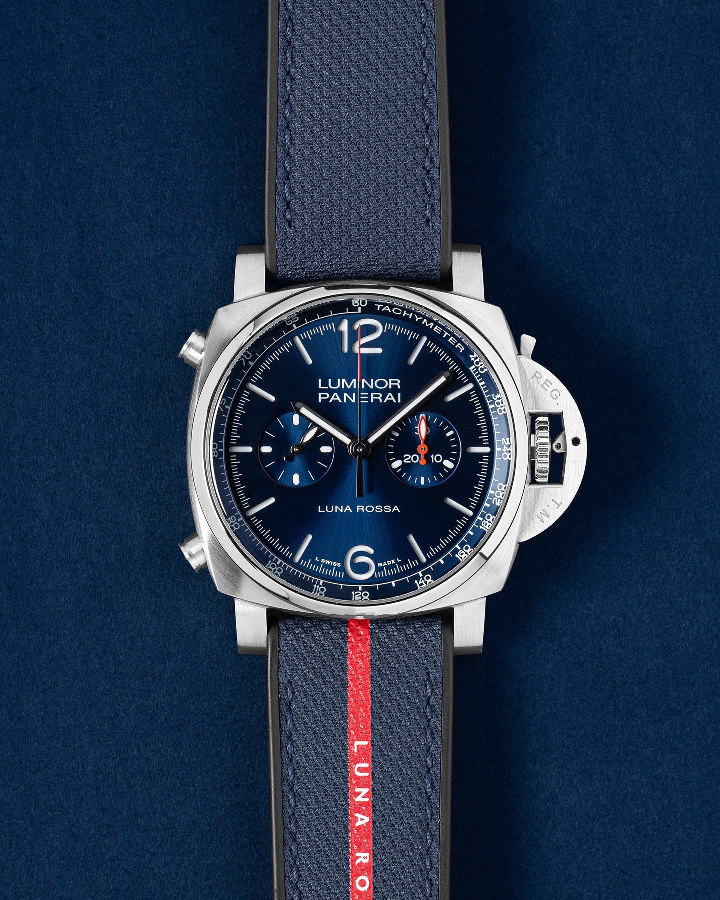 Panerai Luminor Chrono Luna Rossa PAM 01303 | Grand Caliber Dallas, Texas