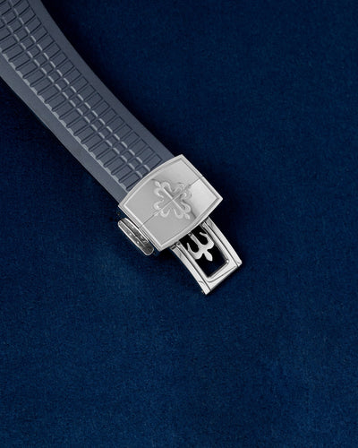 Blue White Gold Patek Philippe Aquanaut 5168G-001 | Grand Caliber DFW, Texas