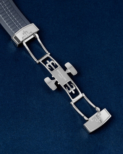 Blue White Gold Patek Philippe Aquanaut 5168G-001 | Grand Caliber DFW, Texas