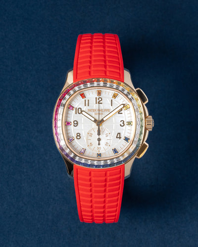 Patek Philippe Aquanaut 7968/300R MOP Dial Sapphire and Diamond Watch