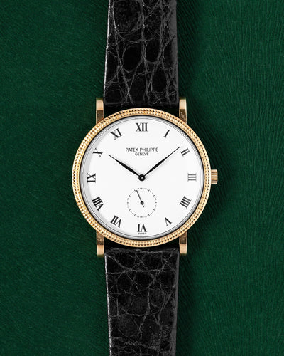 Yellow Gold Vintage Patek Philippe Calatrava 3919J | Grand Caliber Watches