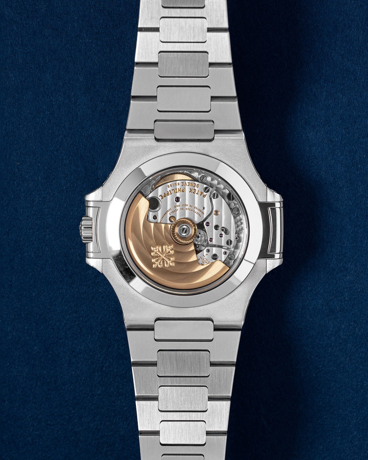 blue dial Patek Philippe Nautilus 5726/1A-014 | Grand Caliber Mens Watches