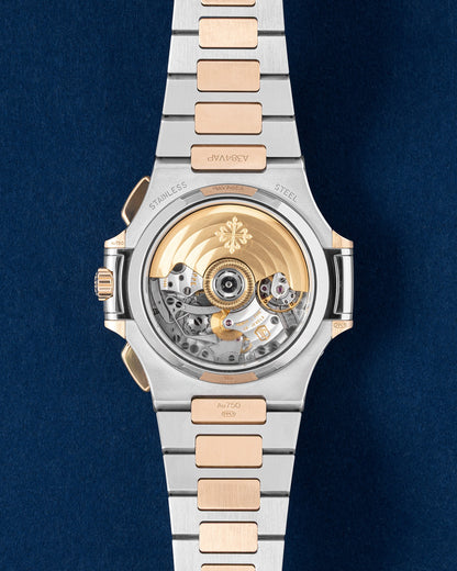 Steel & Rose Gold Patek Philippe Nautilus 5980/1AR-001 | Grand Caliber Watches