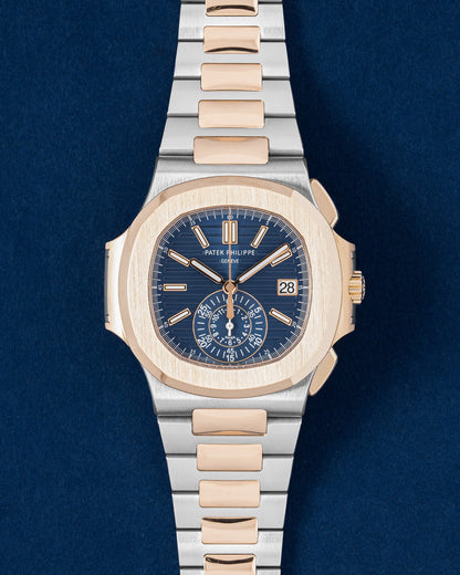 Steel & Rose Gold Patek Philippe Nautilus 5980/1AR-001 | Grand Caliber Watches