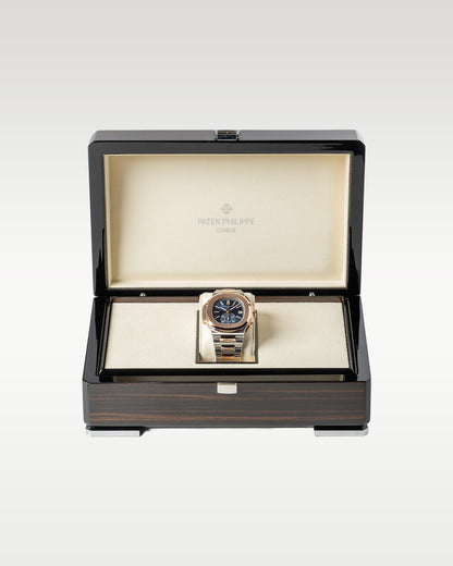 Steel & Rose Gold Patek Philippe Nautilus 5980/1AR-001 | Grand Caliber Watches