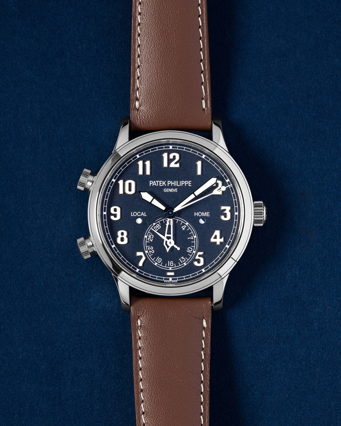 White Gold Patek Philippe Pilot Travel Time 5524G-001 – Grand Caliber