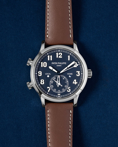 Patek Philippe Pilot Travel Time 5524G-001 | Grand Caliber Watches