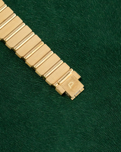 30mm Yellow Gold Piaget Polo 791C701 1980 Vintage Watch at Grand Caliber