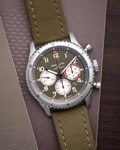 Breitling Aviator 8 B01 Chronograph 43 Curtiss Warhawk AB01192A1L1X2