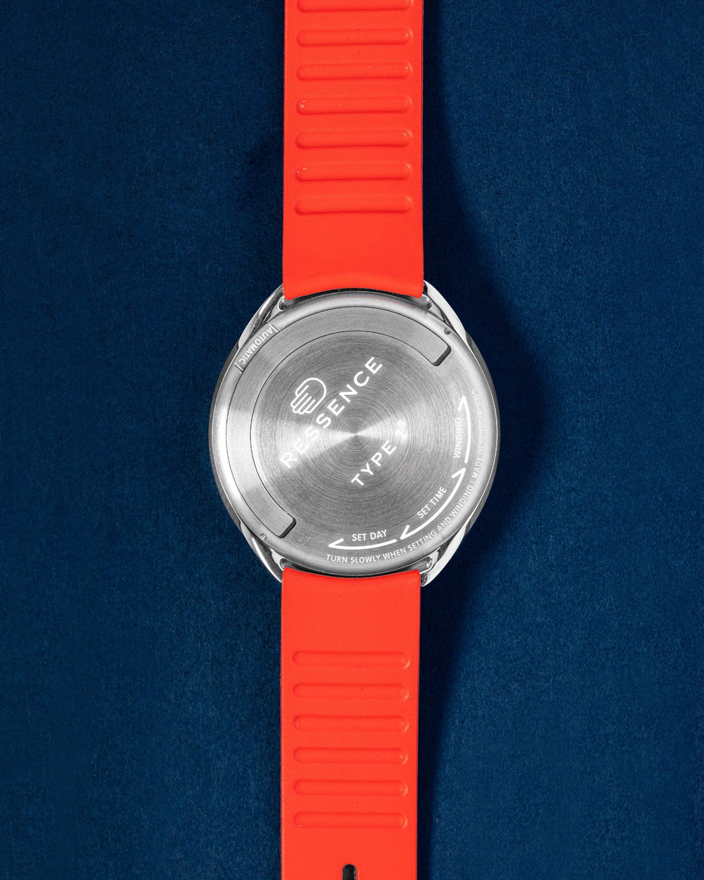 Red 42mm Titanium Ressence Type 1 ROCS Watch at Grand Caliber
