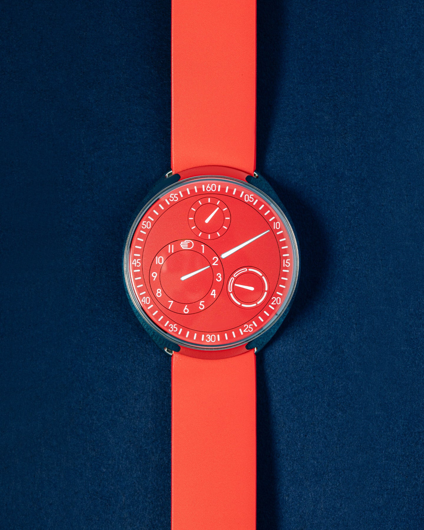 Red 42mm Titanium Ressence Type 1 ROCS Watch at Grand Caliber