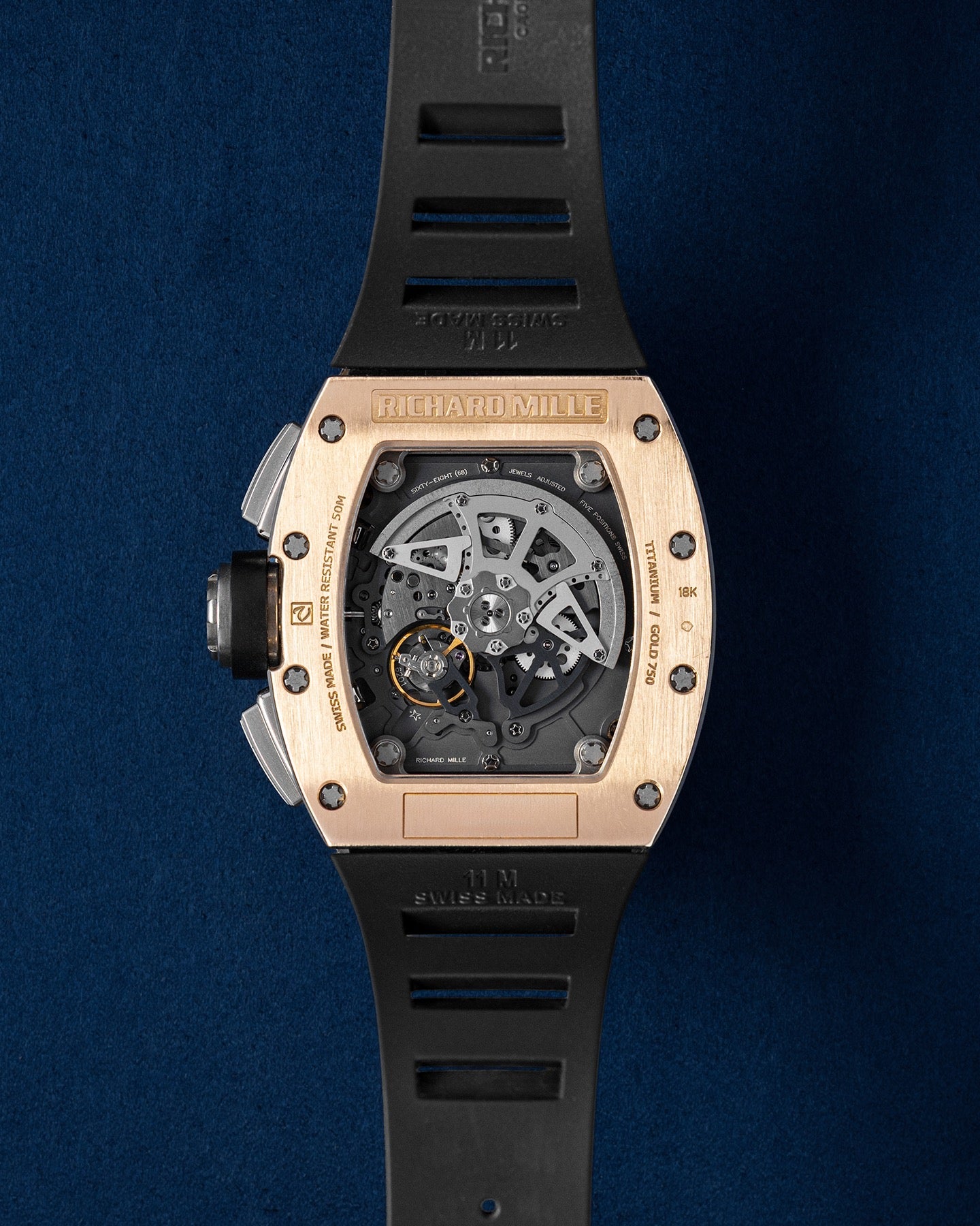 2008 Rose Gold Richard Mille RM 011 AH RG | Grand Caliber Dallas, Texas
