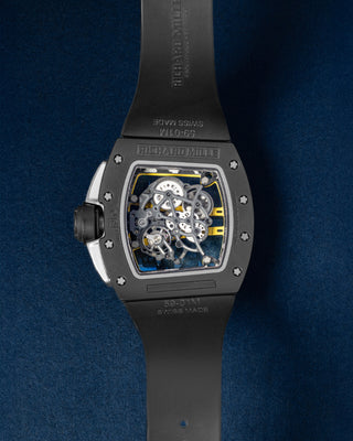 50.23mm Tzp-N Richard Mille Yohan Blake 61-01 Skeleton Dial Watch | Grand Caliber