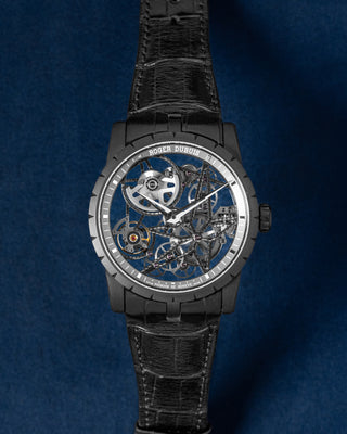 42mm Titanium Skeleton Dial Roger Dubuis Excalibur RDDBEX0473 Watch at Grand Caliber Dallas