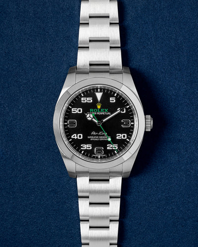 2021 Steel Rolex Air King 116900 Watch | Grand Caliber Dallas