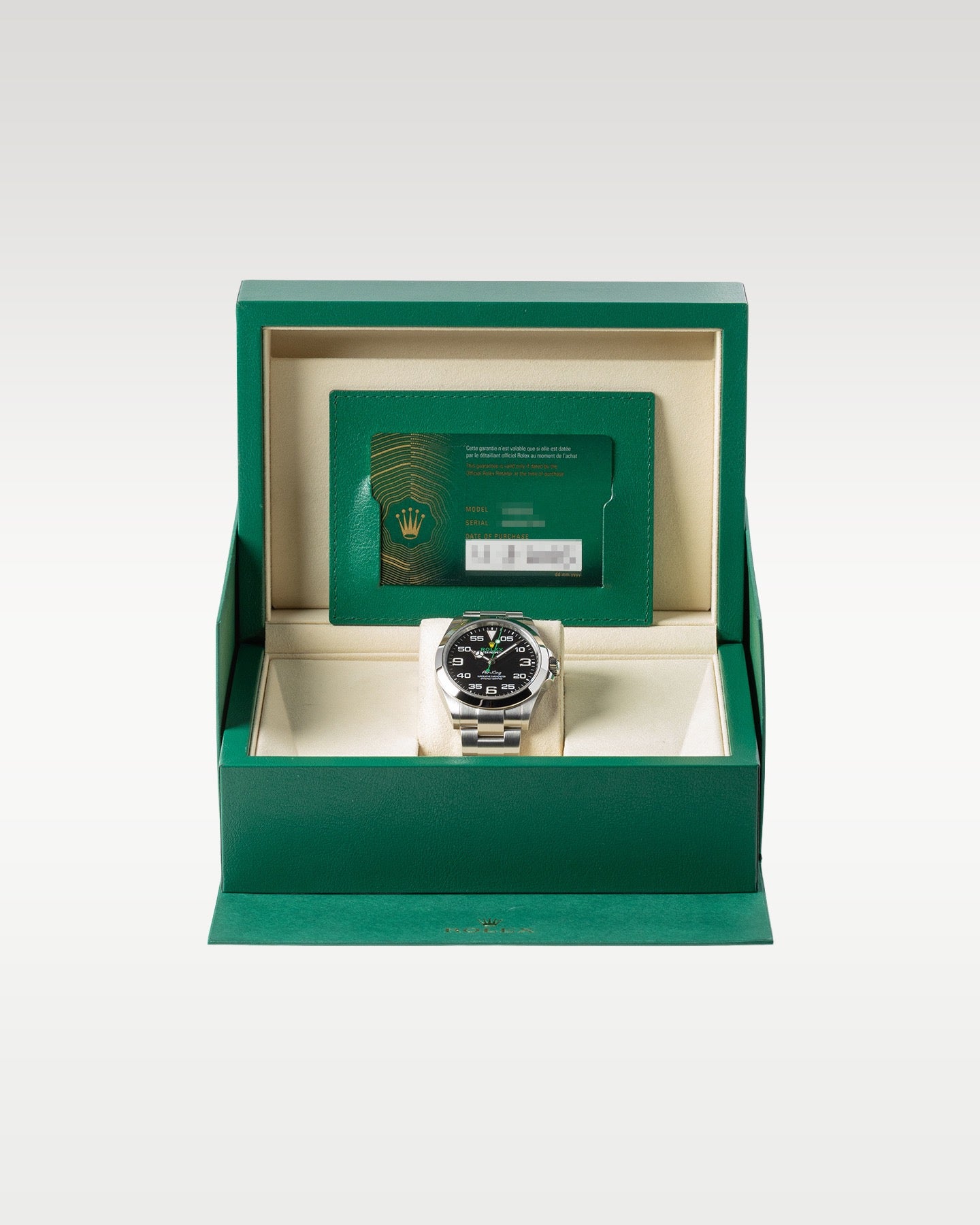 Rolex Air King Automatic Black Dial 126900