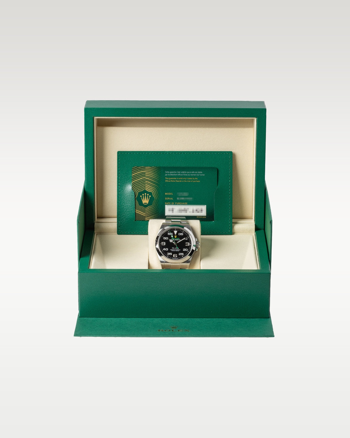 Rolex Air King Automatic Black Dial 126900