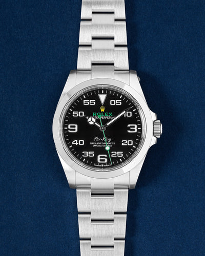 Rolex Air King Automatic Black Dial 126900 | Grand Caliber Watches