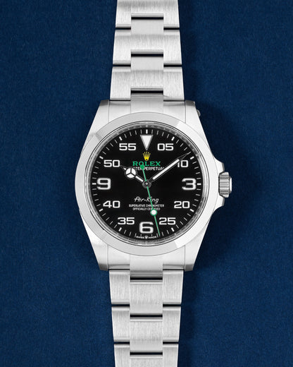 Rolex Air King Automatic Black Dial 126900 | Grand Caliber Watches