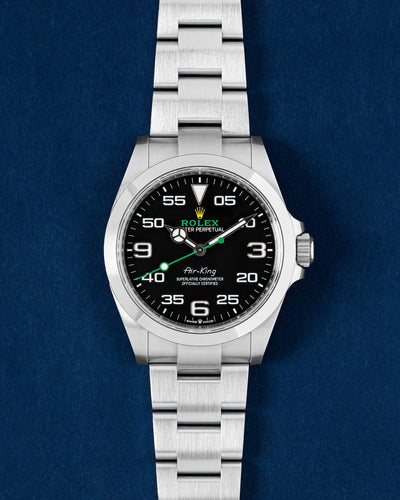 2025 Rolex Air-King 40 126900 automatic | Grand Caliber Watches Dallas