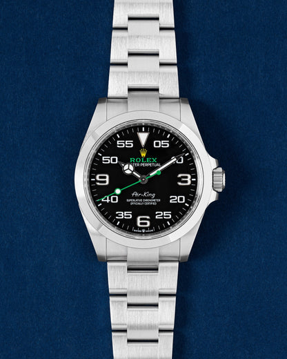 2025 Rolex Air-King 40 126900 automatic | Grand Caliber Watches Dallas
