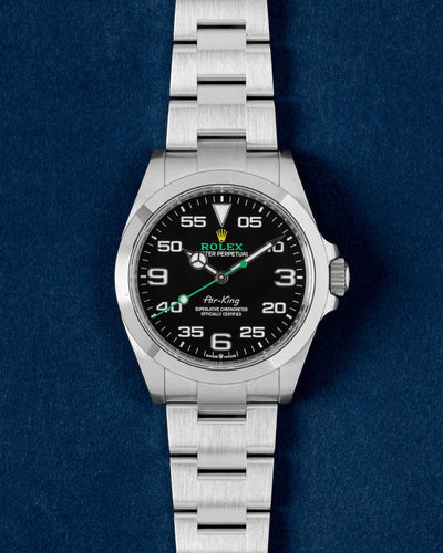 Rolex Air King Automatic Black Dial 126900