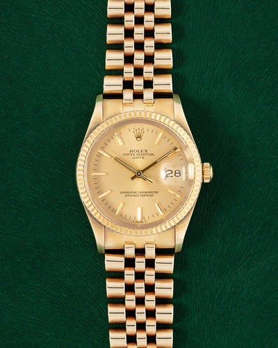Rolex Date 34 15037 | Vintage Womens Watches at Grand Caliber DFW
