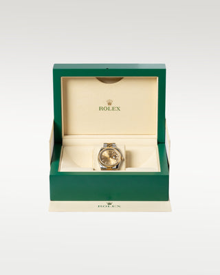 Yellow Rolesor Rolex Datejust 116233 Champagne Dial Watch | Grand Caliber Dallas