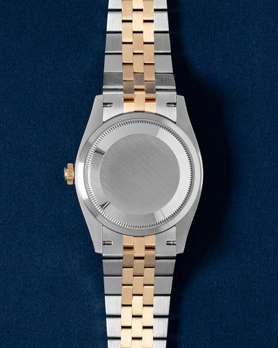 Two Tone Yellow Gold Rolex Datejust 126233 Silver Diamond Dial Watch | Grand Caliber