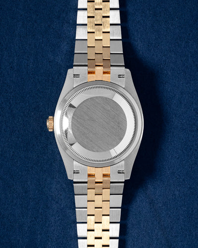 Two Tone Yellow Gold Rolex Datejust Diamond Champagne Dial 126233 Watch | Grand Caliber